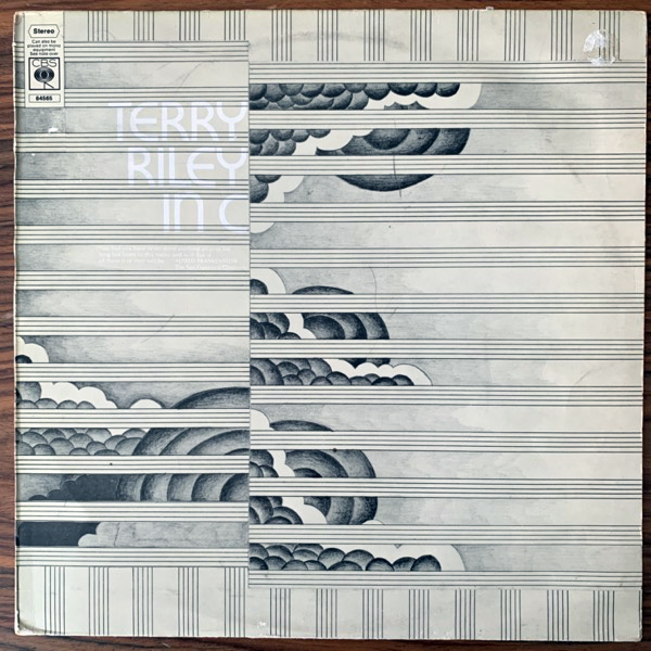 TERRY RILEY In C (CBS - UK original) (VG+) (NWW List) LP