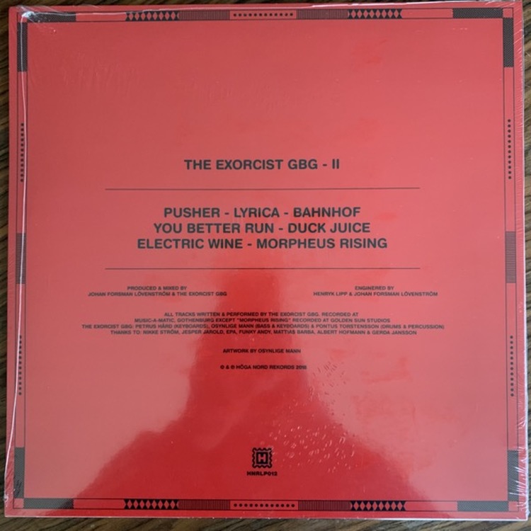EXORCIST GBG, the II (Höga Nord - Sweden original) (NEW) LP