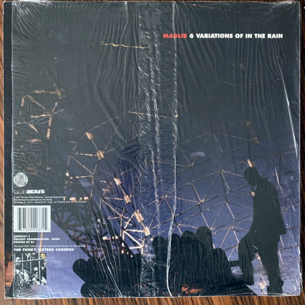 CUT CHEMIST / MADLIB Bunky's Pick / 6 Variations Of In The Rain (Stones Throw - USA original) (EX/VG+) 12"