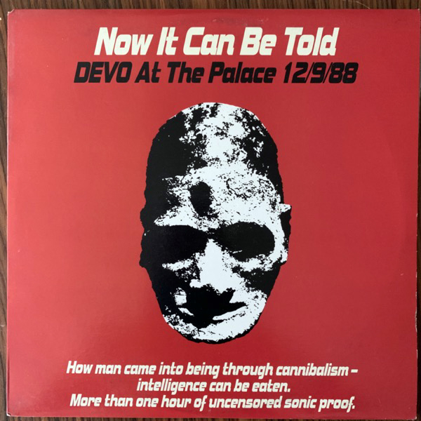 DEVO Now It Can Be Told (Devo At The Palace 12/9/88) (Enigma - USA original) (VG+) 2LP