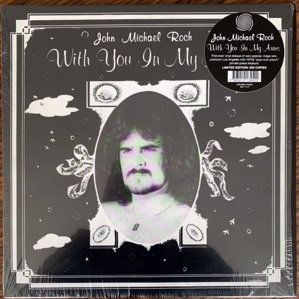 JOHN MICHAEL ROCH With You In My Arms (Subliminal Sounds - Sweden reissue) (EX/VG+) LP