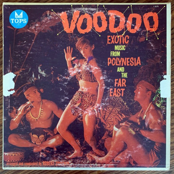 ROBERT DRASNIN Voodoo Exotic Music From Polynesia And The Far East (Tops - USA original) (VG-) LP