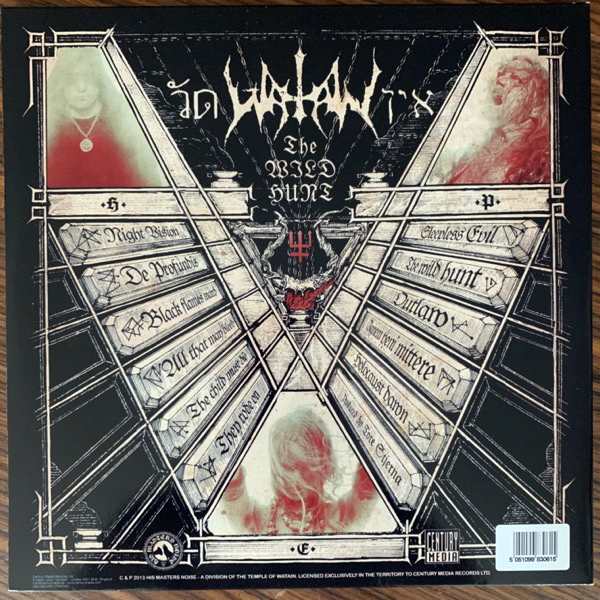 WATAIN The Wild Hunt (His Master's Noise - Europe original) (NM) 2LP