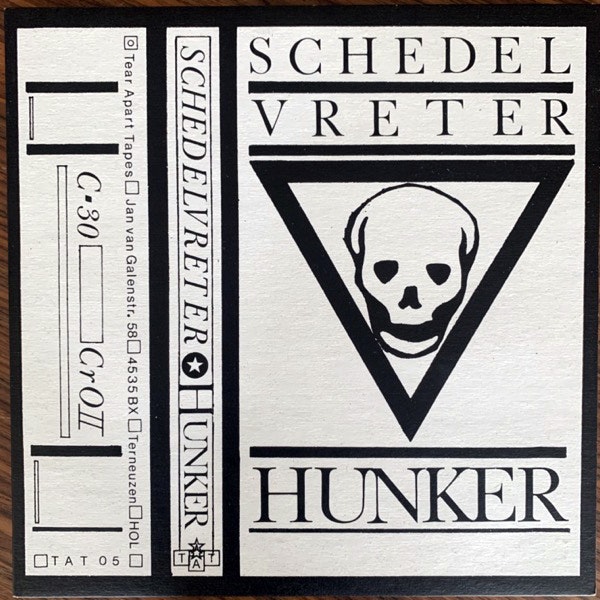 SCHEDELVRETER Hunker (Minimal Wave - USA reissue) (EX/VG+) 10"