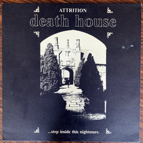 ATTRITION Death House (Hamster - UK 1987 reissue) (VG+/EX) LP