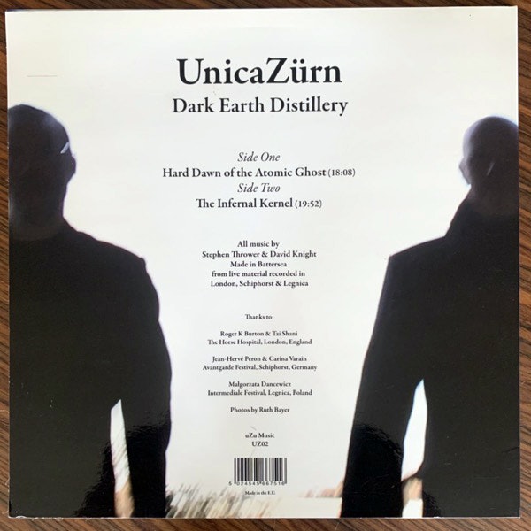 UNICAZÜRN Dark Earth Distillery (uZu - UK original) (EX/VG+) LP