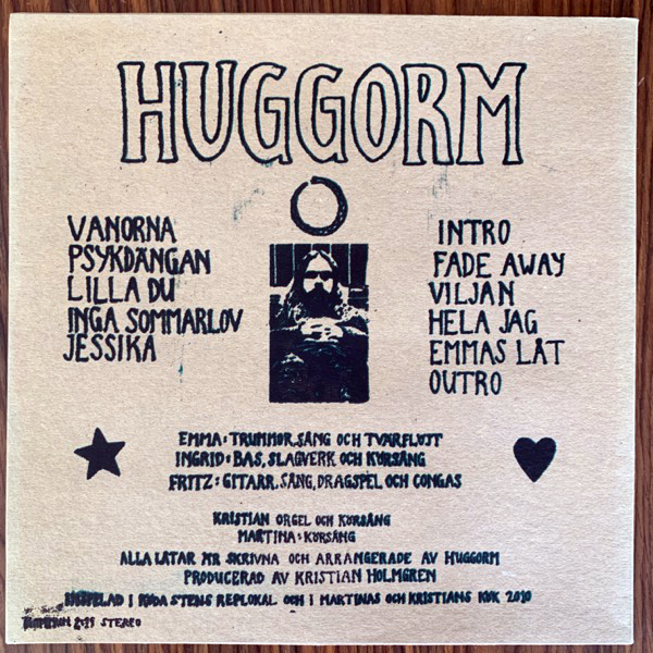 HUGGORM Huggorm (Kommun 2 - Sweden original) (NM/EX) LP