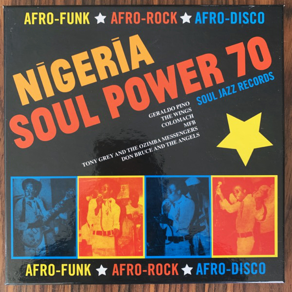 VARIOUS Nigeria Soul Power 70 (Afro-Funk ★ Afro-Rock ★ Afro-Disco) (Soul Jazz - UK original) (NM) 5x7" BOX