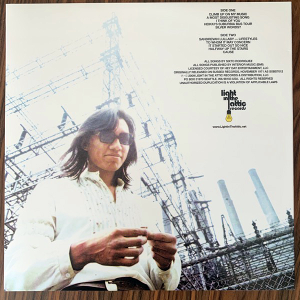 RODRIGUEZ Coming From Reality (Light In the Attic - USA reissue) (NM) LP