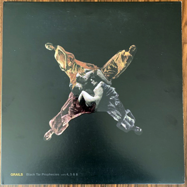 GRAILS Black Tar Prophecies Vol's 4, 5 & 6 (Red/yellow vinyl) (Temporary Residence - USA original) (EX/NM) 2LP