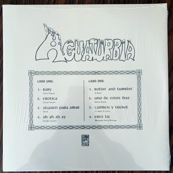 AGUATURBIA Aguaturbia (Essex - UK reissue) (NM) LP