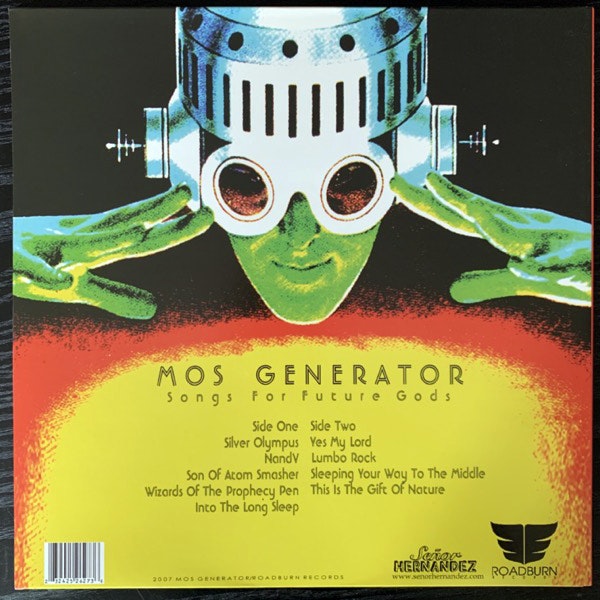 MOS GENERATOR Songs For Future Gods (Green vinyl) (Roadburn - Holland original) (EX/NM) LP