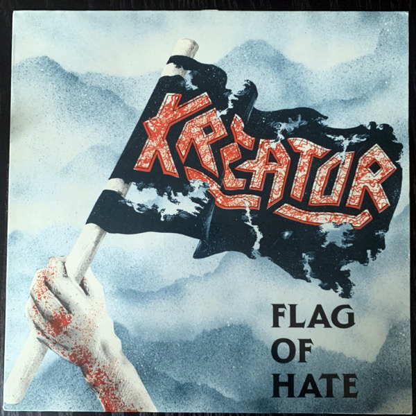 KREATOR Flag Of Hate (Noise - Germany original) (VG+) 12" EP