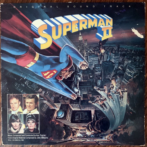 SOUNDTRACK Ken Thorne ‎– Superman II (Warner - UK original) (VG/VG+) LP