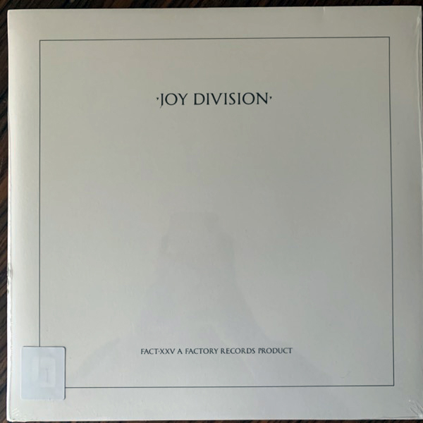 JOY DIVISION Closer (Factory - Europe 2015 reissue) (SS) LP