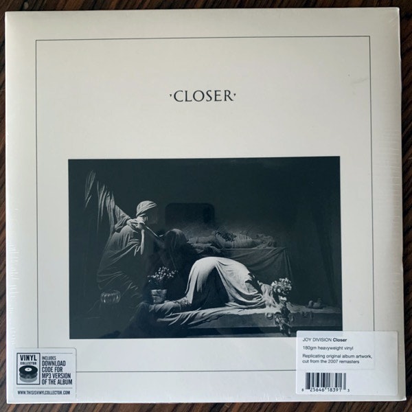 JOY DIVISION Closer (Factory - Europe 2015 reissue) (SS) LP