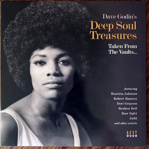 VARIOUS Dave Godin's Deep Soul Treasures (Taken From The Vaults...) (Lavender vinyl) (Kent Soul - UK original) (EX/NM) LP
