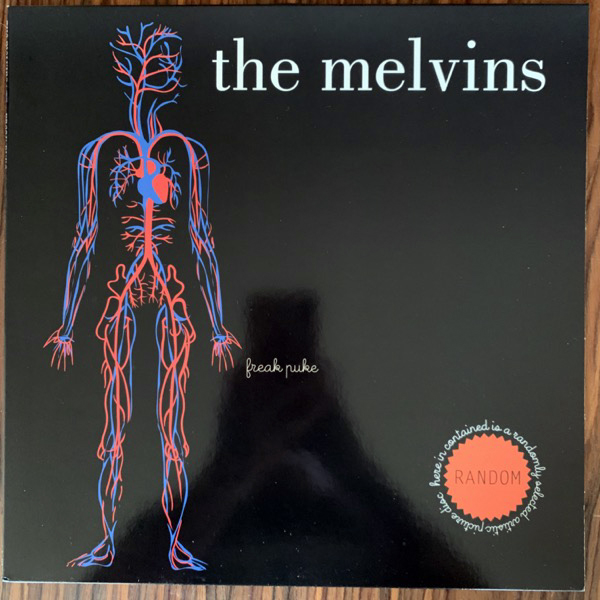 MELVINS LITE, the Freak Puke (Skinner design) (Amphetamine Reptile - USA original) (VG+/EX) PIC LP