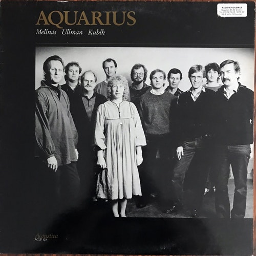 ARNE MELLNÄS, BO ULLMAN, LADISLAV KUBÍK Aquarius (Acoustica Grammofon - Sweden original) (VG+/EX) LP
