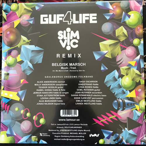 GUF GUF4LIFE (Slim Vic Remix) (Lamour - Sweden original) (NEW) 12" EP