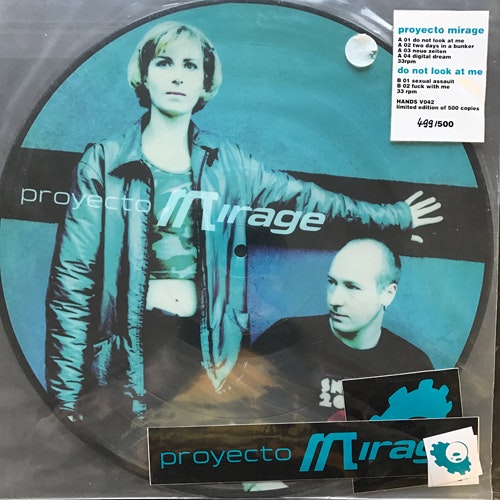 PROYECTO MIRAGE Do Not Look At Me (Hands - Germany original) (VG+/NM) PIC 12" EP