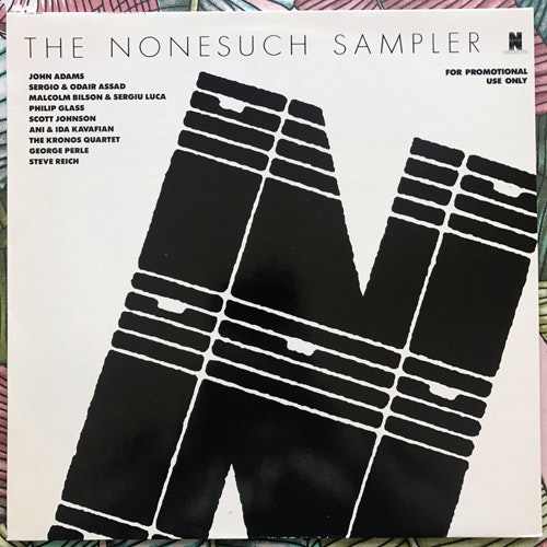 VARIOUS The Nonesuch Sampler (Promo) (Nonesuch - Germany original) (EX/NM) LP