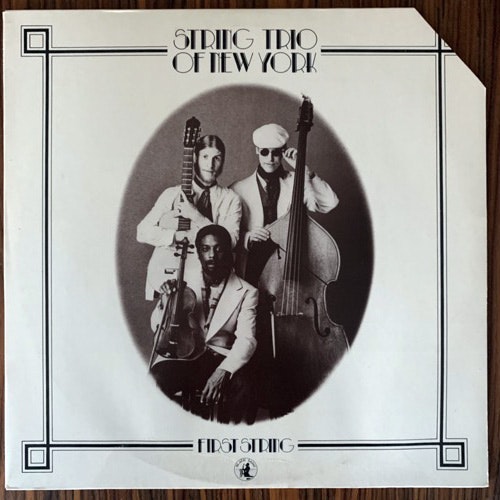 STRING TRIO OF NEW YORK First String (Black Saint - Italy original) (VG/EX) LP