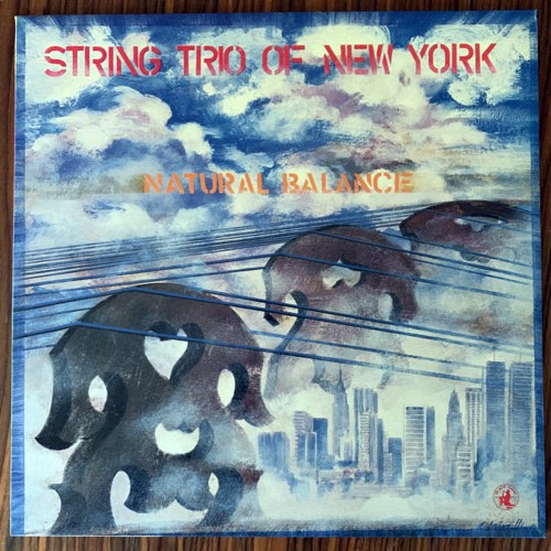 STRING TRIO OF NEW YORK Natural Balance (Black Saint - Italy original) (EX/NM) LP