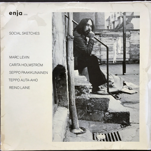 MARC LEVIN Social Sketches (Enja - Germany original) (VG/VG+) LP