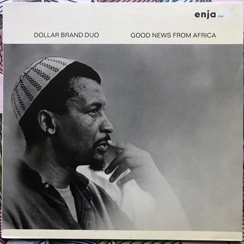 DOLLAR BRAND DUO Good News From Africa (Enja - Germany reissue) (VG+/EX) LP