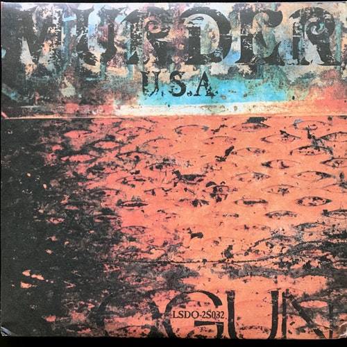 SLOGUN Murder U.S.A. (Grey and brown vinyl) (L.S.D. Organisation - USA original) (EX/NM) 2x7"