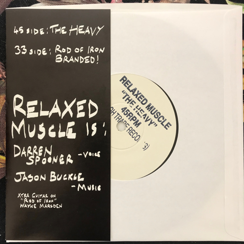 RELAXED MUSCLE "The Heavy" E.P. (Rough Trade - UK original) (EX) 7"