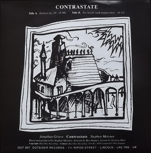 CONTRASTATE Extract No. 10 (Outsider - UK original) (EX/NM) 7"