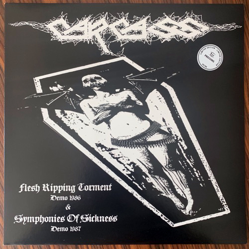 CARCASS Flesh Ripping Torment & Symphonies Of Sickness (No label - Germany unofficial release) (EX) LP
