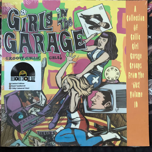VARIOUS Girls In The Garage Volume 10 - Groovy Gallic Gals! (Past & Present - Europe reissue) (NEW) LP