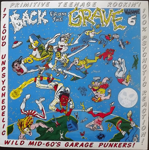 VARIOUS Back From The Grave Volume 6 (Crypt - USA original) (EX/VG) LP
