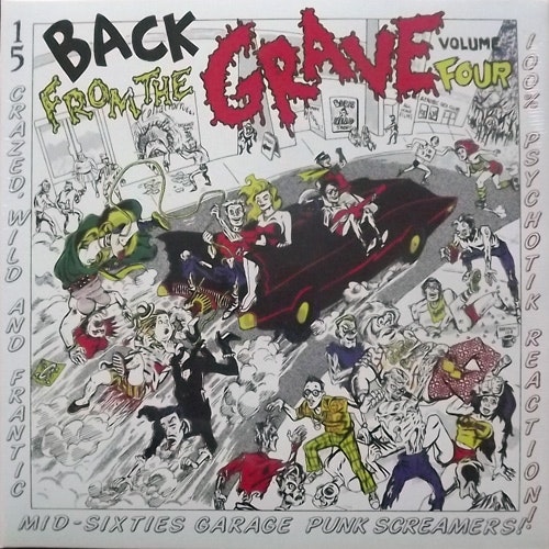 VARIOUS Back From The Grave Volume 4 (Crypt - Germany reissue) (NEW) LP
