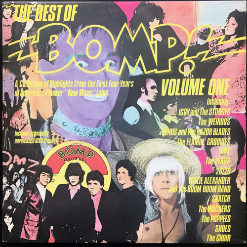 VARIOUS The Best Of Bomp - Volume One (Bomp! - USA original) (EX) LP