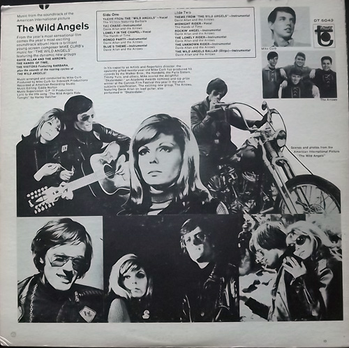 SOUNDTRACK The Wild Angels (Tower - USA original) (VG-/VG) LP