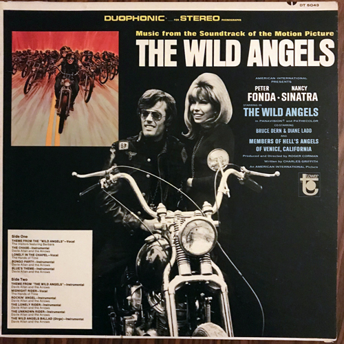 SOUNDTRACK The Wild Angels (Tower - USA original) (VG+) LP