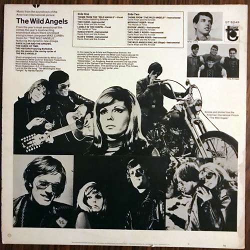 SOUNDTRACK The Wild Angels (Tower - USA original) (VG+) LP