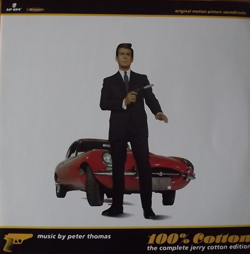 SOUNDTRACK Peter Thomas ‎– 100% Cotton (The Complete Jerry Cotton Edition) (Crippled Dick Hot Wax! - Germany original) (EX) 2LP