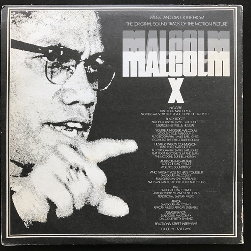 SOUNDTRACK Malcolm X (Warner - USA original) (VG/VG+) LP