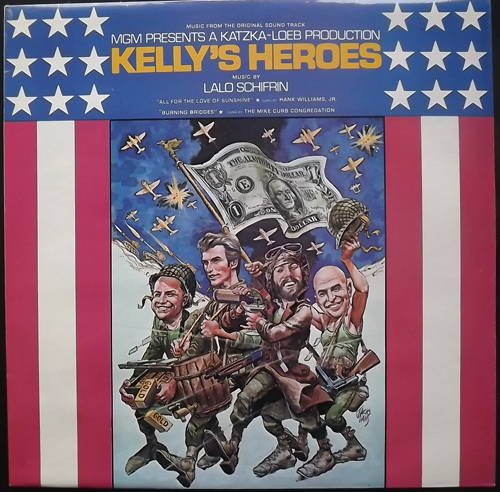 SOUNDTRACK Lalo Schifrin ‎– Kelly's Heroes (MGM - UK original) (EX/NM) LP