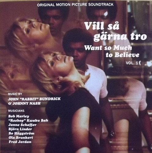 SOUNDTRACK John "Rabbit" Bundrick & Johnny Nash ‎– Vill Så Gärna Tro - Want So Much To Believe Vol. 1 (Mellotronen - Sweden original) (NM) LP+DVD