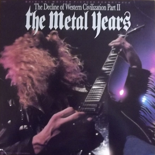 SOUNDTRACK The Decline Of Western Civilization Part II: The Metal Years (Capitol - USA original) (VG+/EX) LP