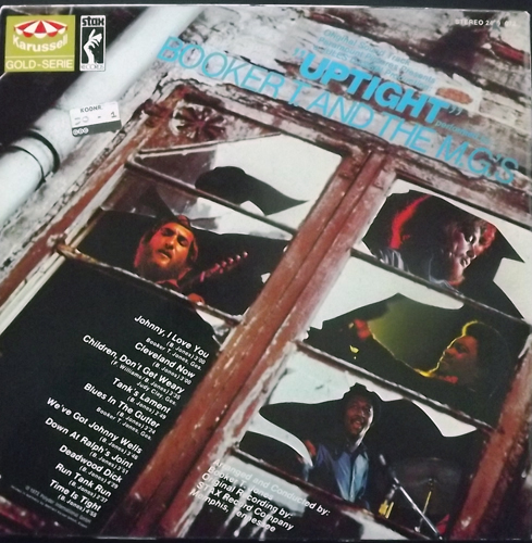 SOUNDTRACK Booker T. And The M.G.'s ‎– Uptight (Karusell - Germany reissue) (VG+) LP