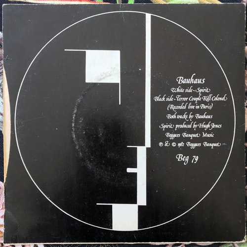 BAUHAUS Spirit (Beggars Banquet - UK repress) (VG) 7"