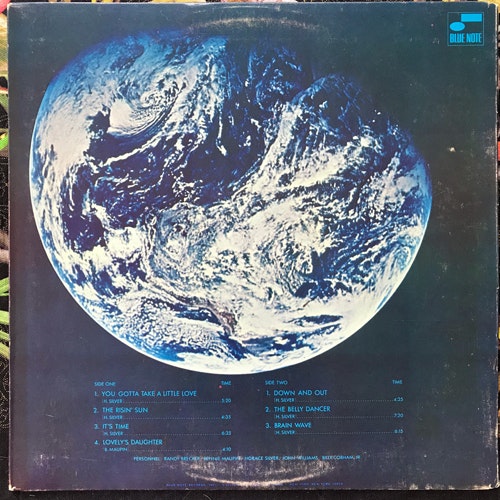 HORACE SILVER QUINTET, the You Gotta Take A Little Love (Blue Note - USA original) (VG+) LP