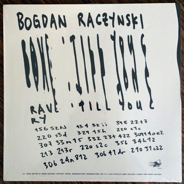 BOGDAN RACZYNSKI Rave 'Till You Cry (Disciples - UK original) (EX) 2LP